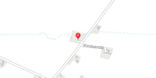 Trafikstøjkort på Pindsende 25, 5560 Aarup