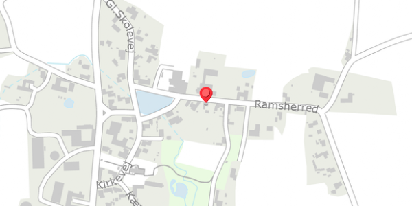 Trafikstøjkort på Ramsherred 6, 5560 Aarup