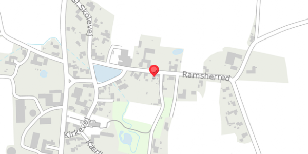 Trafikstøjkort på Ramsherred 8, 5560 Aarup