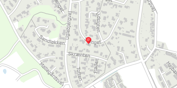 Trafikstøjkort på Svinget 16, 5560 Aarup