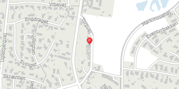 Trafikstøjkort på Torpvej 8, 5560 Aarup