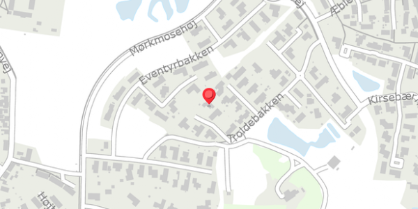 Trafikstøjkort på Troldebakken 42, . , 5560 Aarup