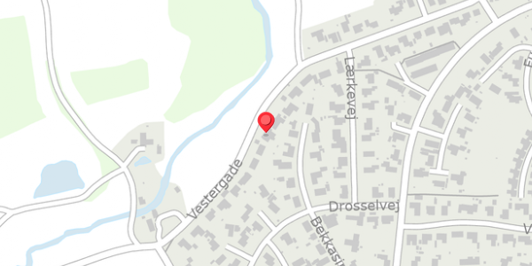 Trafikstøjkort på Vestergade 65, 5560 Aarup