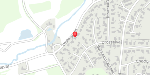 Trafikstøjkort på Vestergade 73, . , 5560 Aarup
