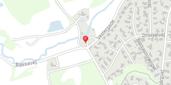 Trafikstøjkort på Vestergade 80, . , 5560 Aarup