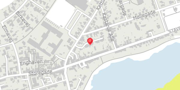 Trafikstøjkort på Bryggerhaven 3, 6440 Augustenborg
