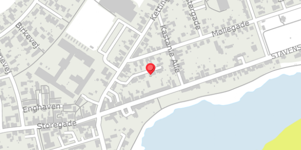 Trafikstøjkort på Bryggerhaven 5, 6440 Augustenborg