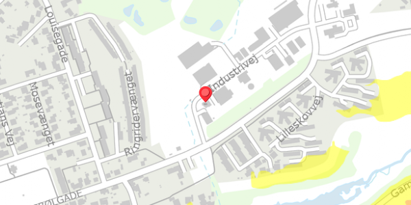 Trafikstøjkort på Industrivej 2, . , 6440 Augustenborg