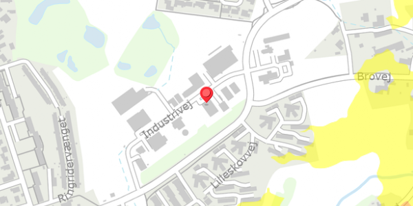 Trafikstøjkort på Industrivej 6, . , 6440 Augustenborg