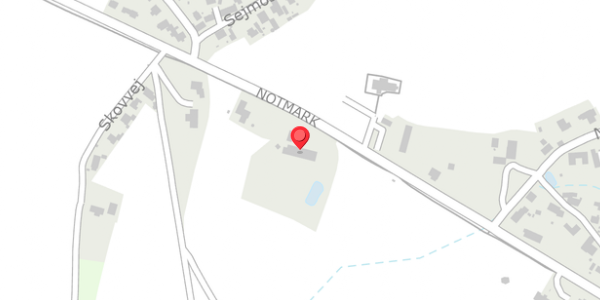 Trafikstøjkort på Notmark 4, 6440 Augustenborg