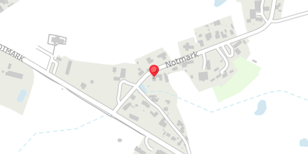 Trafikstøjkort på Notmark 14, 6440 Augustenborg