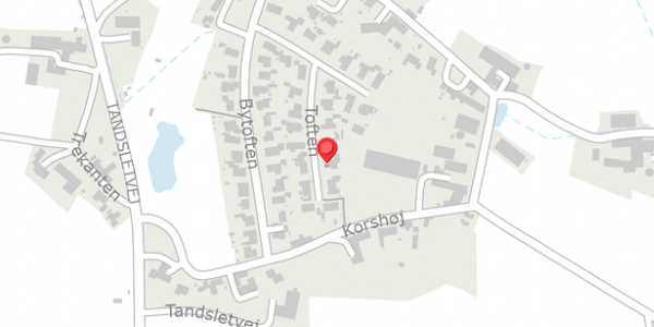 Trafikstøjkort på Toften 21, 6440 Augustenborg