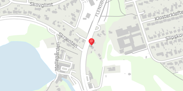Trafikstøjkort på Flensborgvej 5A, . , 6340 Kruså