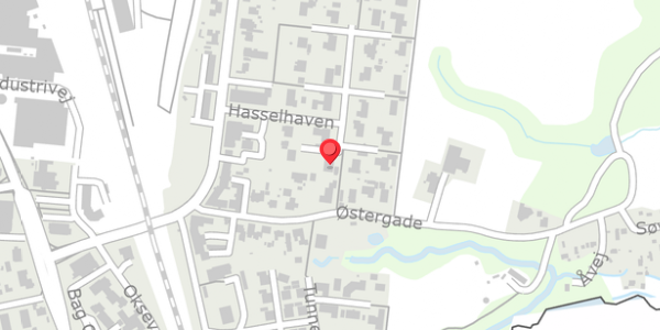 Trafikstøjkort på Hasselhaven 1, . , 6330 Padborg