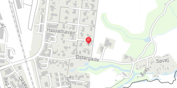Trafikstøjkort på Hasselhaven 4, . , 6330 Padborg