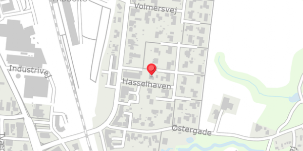 Trafikstøjkort på Hasselhaven 11, . , 6330 Padborg