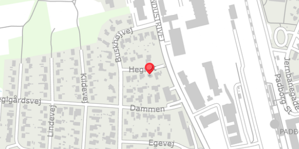 Trafikstøjkort på Hegnet 5, 6330 Padborg