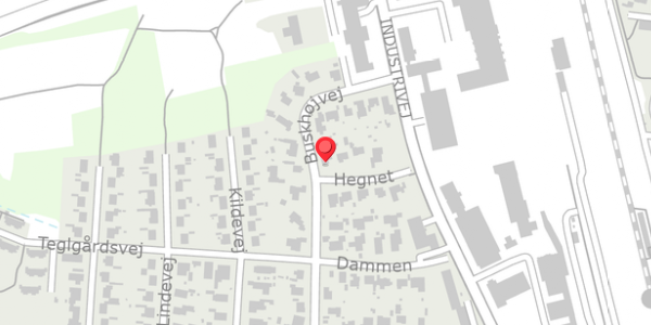 Trafikstøjkort på Hegnet 10, 6330 Padborg