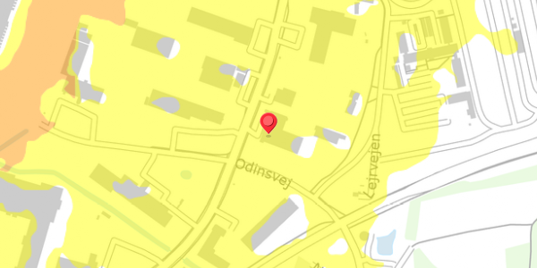 Trafikstøjkort på Hermesvej 17A, . , 6330 Padborg