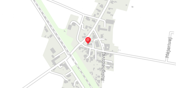 Trafikstøjkort på Mejerivej 1A, 6330 Padborg