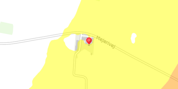 Trafikstøjkort på Mejerivej 20, 6330 Padborg