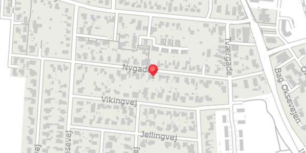 Trafikstøjkort på Nygade 29, 6330 Padborg