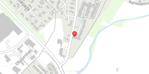 Trafikstøjkort på Padborgvej 2A, 6330 Padborg