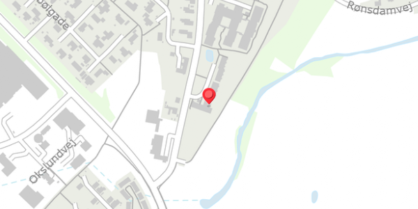 Trafikstøjkort på Padborgvej 4A, 6330 Padborg