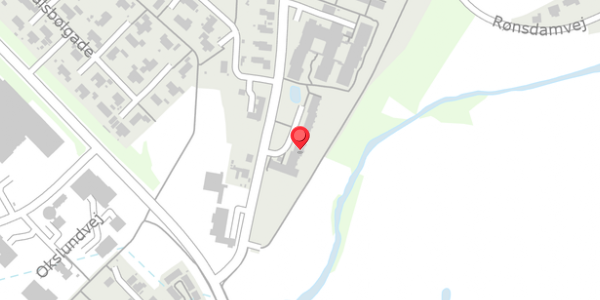 Trafikstøjkort på Padborgvej 6A, . , 6330 Padborg