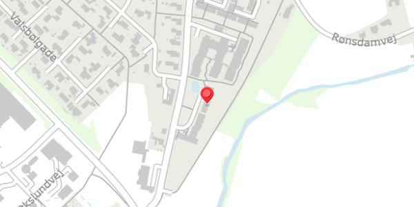 Trafikstøjkort på Padborgvej 8C, . , 6330 Padborg
