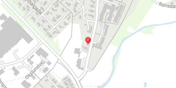 Trafikstøjkort på Padborgvej 9, 6330 Padborg