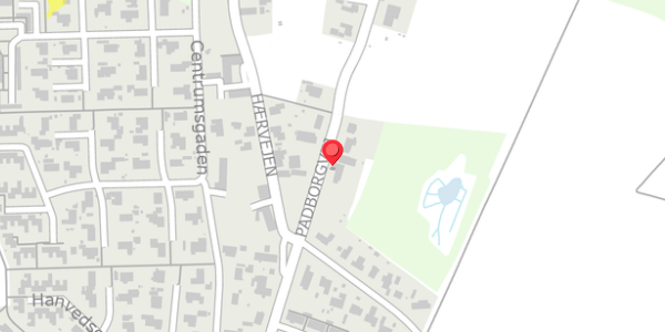 Trafikstøjkort på Padborgvej 22, 6330 Padborg