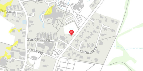 Trafikstøjkort på Padborgvej 55, . , 6330 Padborg