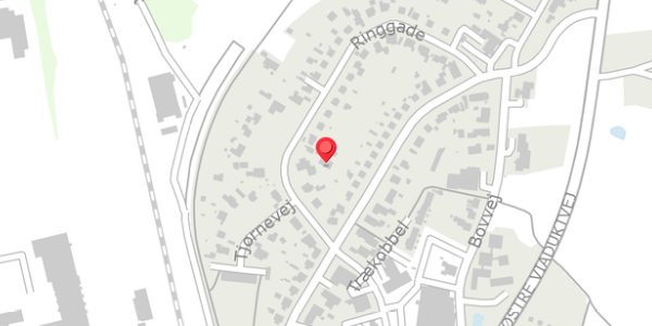 Trafikstøjkort på Ringgade 8, 6330 Padborg