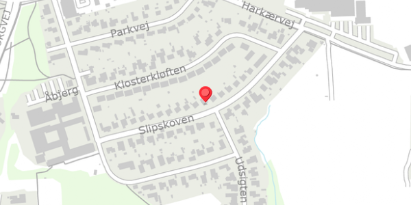 Trafikstøjkort på Slipskoven 21, 6340 Kruså