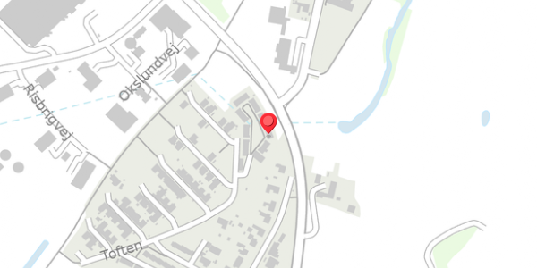 Trafikstøjkort på Toftehaven 4, 6330 Padborg