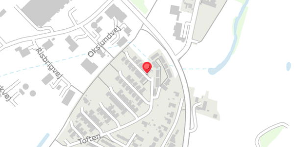 Trafikstøjkort på Toften 26, 6330 Padborg