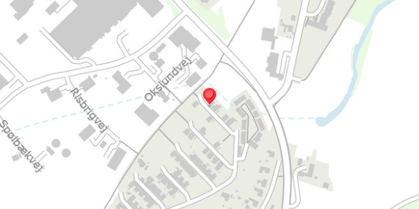 Trafikstøjkort på Toften 36, 6330 Padborg