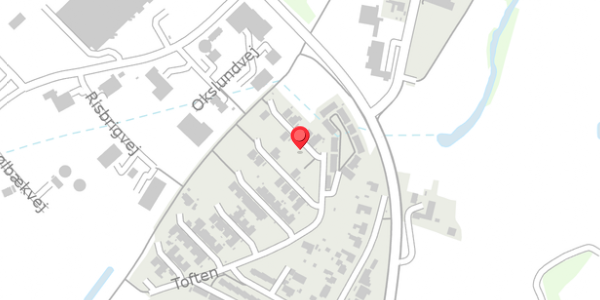Trafikstøjkort på Toften 48, 6330 Padborg