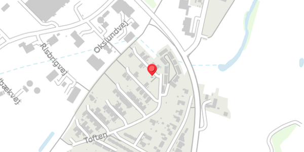 Trafikstøjkort på Toften 50, . , 6330 Padborg