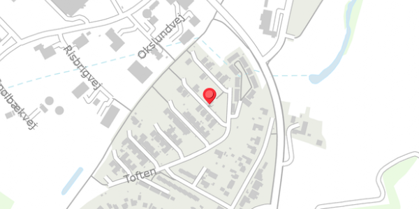 Trafikstøjkort på Toften 58, 6330 Padborg