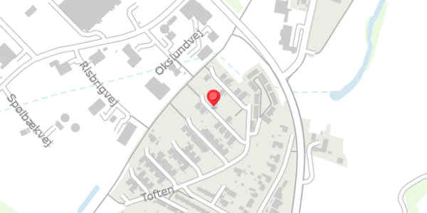 Trafikstøjkort på Toften 64, 6330 Padborg