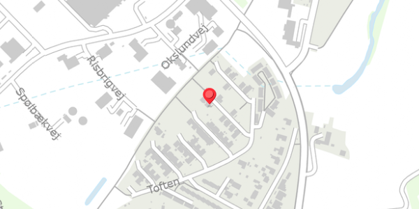 Trafikstøjkort på Toften 68, 6330 Padborg