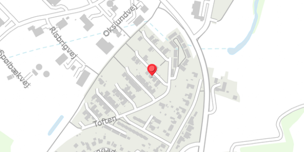 Trafikstøjkort på Toften 76, 6330 Padborg