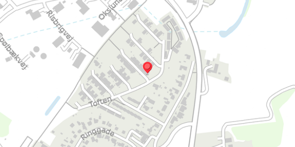 Trafikstøjkort på Toften 84, 6330 Padborg