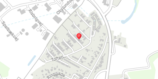 Trafikstøjkort på Toften 88, 6330 Padborg