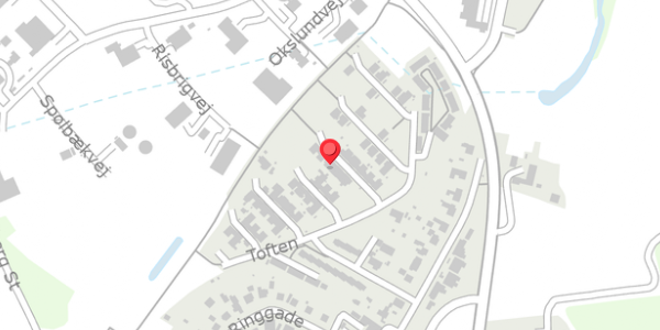 Trafikstøjkort på Toften 102, 6330 Padborg