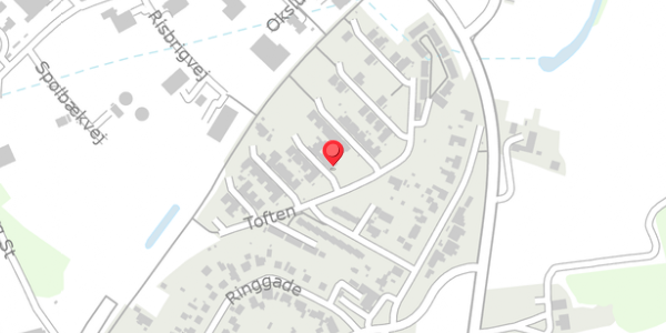 Trafikstøjkort på Toften 112, 6330 Padborg
