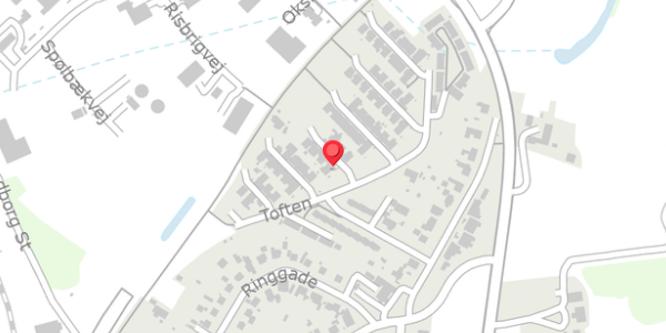 Trafikstøjkort på Toften 128, . , 6330 Padborg