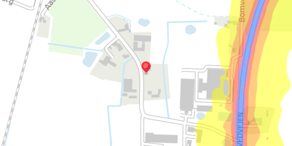 Trafikstøjkort på Aaspe 14, . , 6261 Bredebro